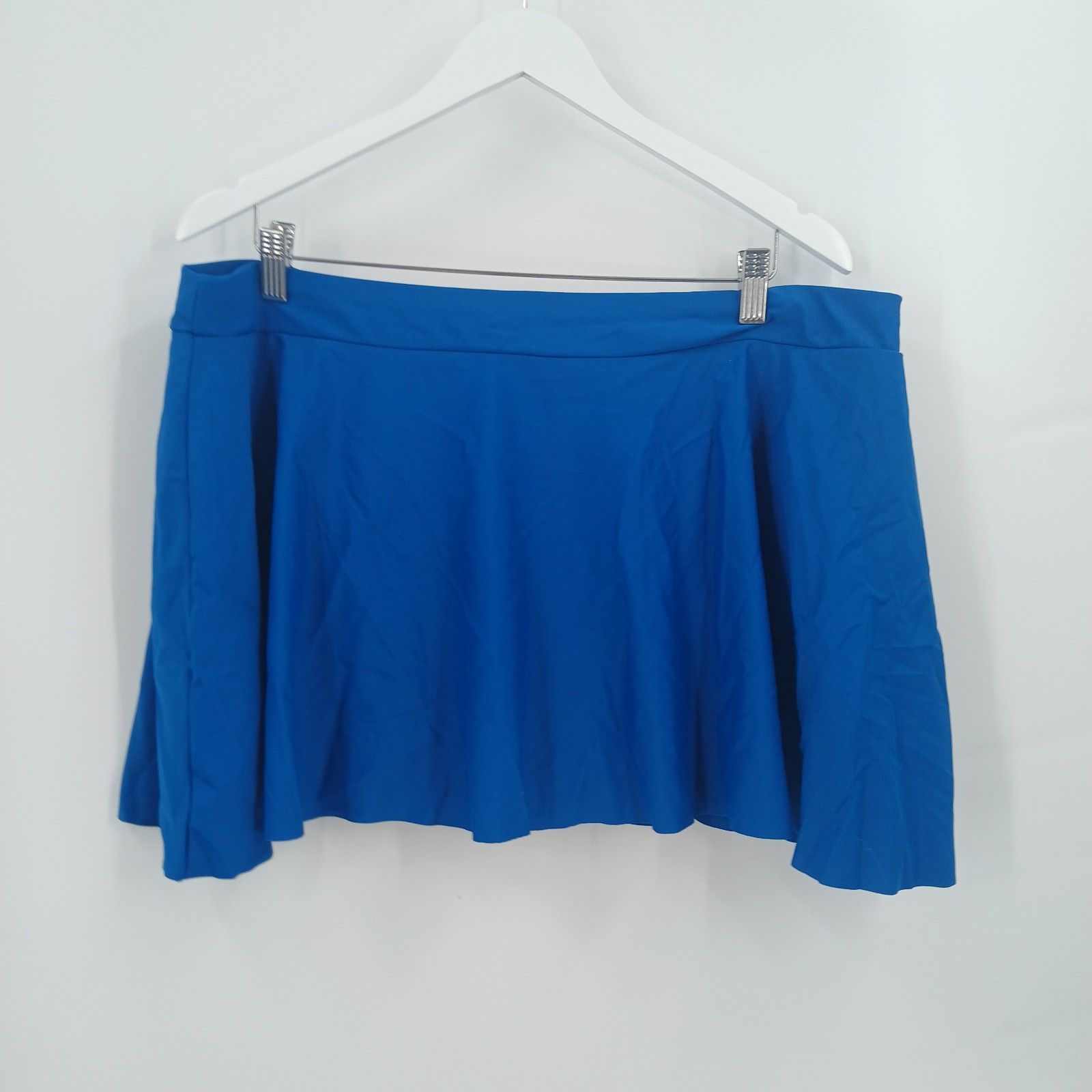 Womens Plus Size 5xl Blue Swim Skirt Bikini Bottom Swimwear Summer Beach